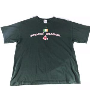 Majestic stocai dearga mens XL tee shirt